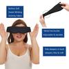 ALASKA BEAR Sleep Mask for Side Sleepers 2022 Headband Design, Cup-Shaped and Extra-Soft, 100 Blackout Eye Mask Shades Cover for Men and Women Home or Travel, Machine Washable, Black view 4