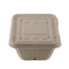 54oz Deep Disposable Rectangle Bowls with Fiber Lids [1000 PACK] - 100% Biodegradable Sugarcane Bagasse Bamboo Fibers Sturdy Compostable Eco Friendly Environmental Paper Alternative Tree Free view 4