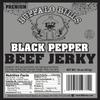 Buffalo Bills 16oz Premium Black Pepper Beef Jerky Pieces (smoked beef jerky in random size pieces) view 2