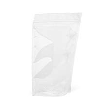 1000ea - 6-3/4 X 3-1/2 X 10-1/2 Clear Stand-Up Zipper Pouch Gusset - 3 1/2"