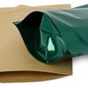 1000ea - 5-1/8 X 3-1/8 X 8-1/8 Gold Foil Stnd-Up Zppr Pouch Gusset - 3 1/8'' view 3