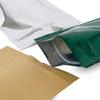 1000ea - 5-1/8 X 3-1/8 X 8-1/8 Gold Foil Stnd-Up Zppr Pouch Gusset - 3 1/8'' view 4