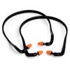 2 Pairs Soft Banded Silicone Reusable Washable Ear Plugs for Sleeping Swimming Noise Hearing Protection Earplugs Music Concerts Construction Shooting Hunting Motor Sports view 1