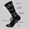 12 Pairs of Cotton Diabetic Neuropathy Crew Socks (13-16, Fits Men's Shoe Size 12-14.5, Black) view 2