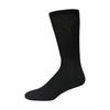 12 Pairs of Cotton Diabetic Neuropathy Crew Socks (13-16, Fits Men's Shoe Size 12-14.5, Black) view 4