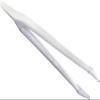Hilco Soft Contact Lens Tweezers White Plastic w/Silicone Tips, 5 Inch Long view 1