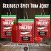 Sriracha Tuna Jerky - Wildly Delicious Yellowfin Ahi Fish Jerky - Made with Americas Original Spicy Sriracha Hot Sauce - 3 Pack view 3