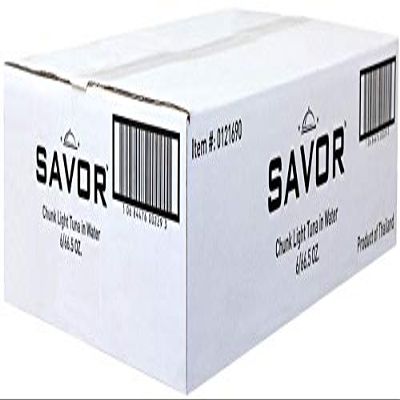 Savor Imports Chunk Light Skipjack Tuna, 66.5 Ounce -- 6 per case.