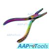 AAProTools New Multi Titanium Rainbow Color Eyeglasses Nose Pads Repair Tool,Stainless Steel Pliers with Sharp Mouth for Glasses Nose Pad Repair Assembling & Adjusting Tools view 2