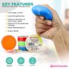 Therapy Putty Set of 5  Extra Soft to Firm Resistance Putty for Hand Exercise, Stress Relief & Occupational Therapy  Strengthen Grip, Improve Mobility  Non-Toxic, No Odor, Durable Therapy Putty Kit view 4
