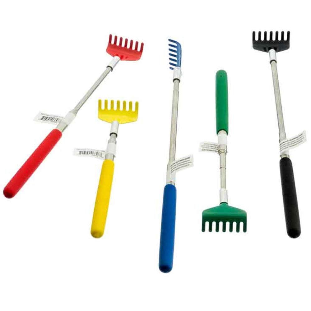2PC Telescoping Back Scratcher Extendable Metal Telescopic Massager Extends 27"