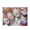 Baby Girl Baby Shower Nursery Anchor Away Nail Art Decals view 1