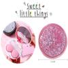 Cute Fashion Contact Lens Case,Portable Travel Glitter Luxury Bling Stars Liquid Quicksand Contact Lens Cases Eye Care Set(Gray-2) view 3
