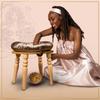 Sama Handcraft Seat for Yoni in a Luxury Package-Devi Steaming Wooden SEAT with Engraved Pictures of Goddess Yoga and Muladhara (Solo Seat (Without Herbs and Cushion), Gold) view 4