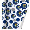GRAPHICS & MORE New York State Flag Gift Wrap Wrapping Paper Roll view 1
