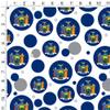 GRAPHICS & MORE New York State Flag Gift Wrap Wrapping Paper Roll view 2