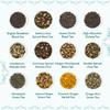 VAHDAM, Bloom - Assorted Tea Gift Set (12 Loose Leaf Tea) Tin Caddy Presentation Box | Gluten Free, Non GMO | Tea Gift Set for Women & Men view 2