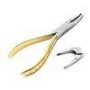 AAProTools New Gold Plated Color Eyeglasses Nose Pads Repair Tool,Stainless Steel Pliers with Sharp Mouth for Glasses Nose Pad Repair Assembling & Adjusting Tools view 1