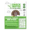 Snack Mates by The New Primal, Turkey Stick, All-Natural Turkey, High Protein and Low Sugar Kids Snack, Certified Paleo, Certified Gluten-Free, Lunchbox Friendly, 0.5 oz, Pack of 5 view 1