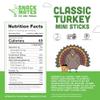 Snack Mates by The New Primal, Turkey Stick, All-Natural Turkey, High Protein and Low Sugar Kids Snack, Certified Paleo, Certified Gluten-Free, Lunchbox Friendly, 0.5 oz, Pack of 5 view 2