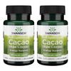 Swanson Full Spectrum Cacao (Raw Cocoa) - Herbal Supplement Promoting Mild Energy Support - Traditional Whole Fruit Formula - (60 Capsules, 400mg Each) (2 Pack) view 1