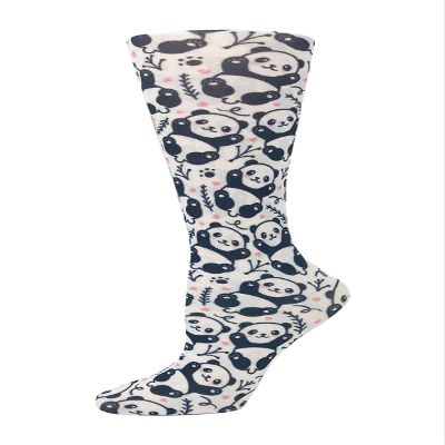 Cutieful 'Knee High Compression Socks 8-15 mmHg' Footwear (Baby Panda, Shoe Size: 5-11)