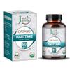 Just Jaivik Organic Haritaki (Terminalia Chebula) - 750mg (90 Tablets) | Dietary Supplements for Detoxification & Rejuvenation for Vata view 1