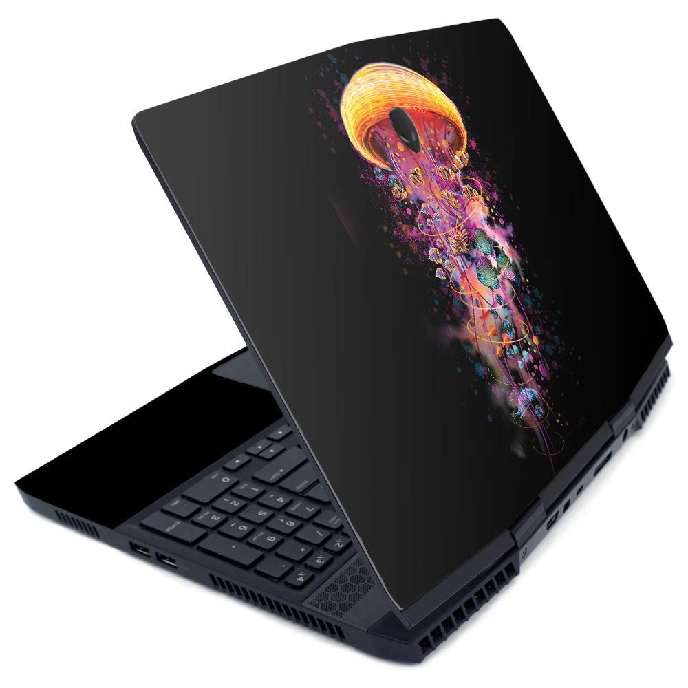 MightySkins Skin for Alienware M15 (2019) - Jellyfish Ride | Protective, Durable, and Unique Vinyl Decal wrap Cover | Easy to Apply, Remove, and Change Styles | Made in The USA