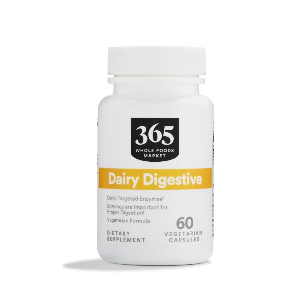 365 by Whole Foods Market, Dairy Digestive Enzymes, 60 Count
