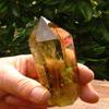 ZAMTAC 61017+++156g Long AAA Natural Citrine Smoky Quartz Crystal Point Healing view 1