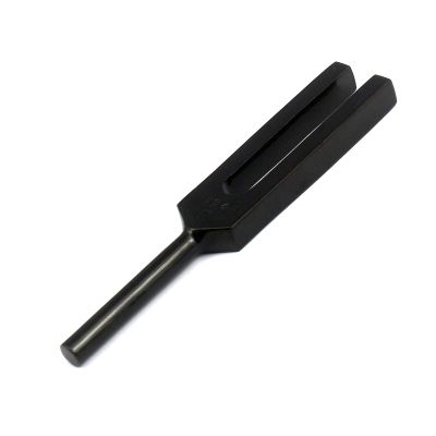 LAJA Imports 1 Piece Tuning Fork Black Color C2048 Chakra Chiropractic Instruments