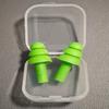 10 Pairs Noise Cancelling Ear Plugs, Premium Soft Silicone, Reusable, Waterproof, Hypoallergenic, Earplugs for Swimming, Airplanes, Concerts, Shooting, Travelling, Sleeping & Snoring (Green) view 4