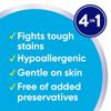 all free clear, Original, MIGHTY PACS Laundry Detergent Pacs for Sensitive Skin, Unscented and Hypoallergenic, 39 Count view 4