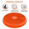 Bouncyband  Wiggle Seat  Orange, 13 D  Large Sensory Cushion for Kids Ages 6-18+  Promotes Active Learning, Improves Student Productivity, Includes Easy-Inflation Pump view 3