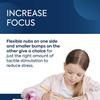 BouncyBand Wiggle Seat, Purple, 1-Pack  Small 10.75 D x 2.5 H Wobble Cushion for Kids Aged 3-7  Sensory Tool Promotes Active Learning & Improves Productivity  Includes Pump for Easy-Inflation view 3