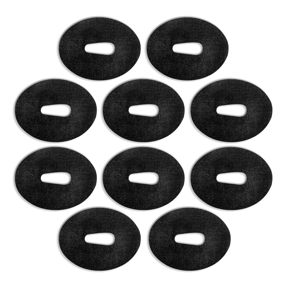 Dexcom G6 Adhesive Patch, Water Resistant, Strong Adhesive Patches. (Black)