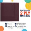Party Solids Brown Napkins Disposable Everyday 50 Pcs 2 Ply Brown Cocktail Napkins Paper Everyday For Parties & Party Supplies view 4