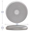 Bouncyband  Wiggle Seat  Silver, 13 D  Large Sensory Cushion for Kids Ages 6-18+  Promotes Active Learning, Improves Student Productivity, Includes Easy-Inflation Pump view 4
