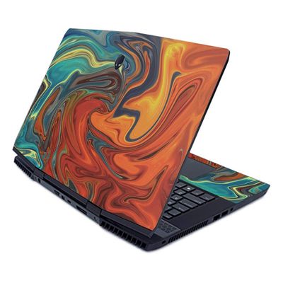 MightySkins Skin for Alienware M17 (2019) - Lava Water | Protective, Durable, and Unique Vinyl Decal wrap Cover | Easy to Apply, Remove, and Change Styles | Made in The USA