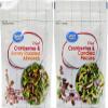 Great Value Salad Topper Variety pack: 1 Dried Cranberries & Candied Pecans and 1 Dried Cranberries & Honey Roasted Almonds view 1