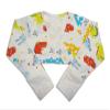Edenswear Zinc-Infused Flip Mitten Sleeves for Kids with Eczema - Wet Wrap Therapy (6 Months, Dinosaur) view 1