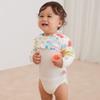 Edenswear Zinc-Infused Flip Mitten Sleeves for Kids with Eczema - Wet Wrap Therapy (6 Months, Dinosaur) view 4