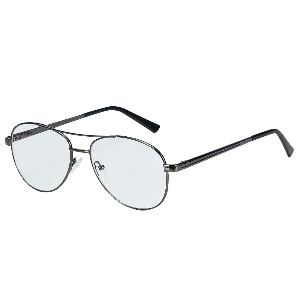 ZENOTTIC Blue Light Blocking Glasses Aviator Metal Frame Men Women