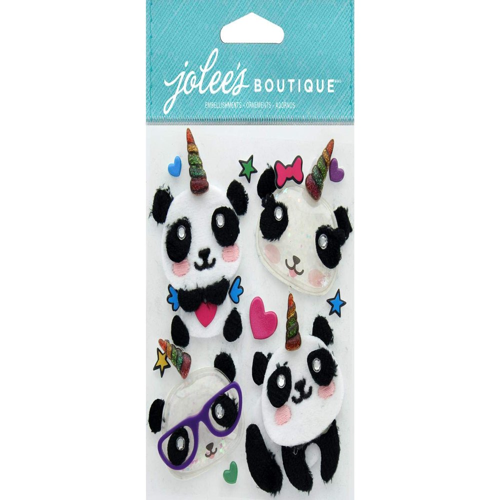 Jolee's Boutique Themed Embellishments 11/Pkg-Pandacorn