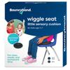BouncyBand Wiggle Seat, Gray, 1-Pack  Small 10.75 D x 2.5 H Wobble Cushion for Kids Aged 3-7  Sensory Tool Promotes Active Learning & Improves Productivity  Includes Pump for Easy-Inflation view 1