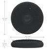 BouncyBand Wiggle Seat, Gray, 1-Pack  Small 10.75 D x 2.5 H Wobble Cushion for Kids Aged 3-7  Sensory Tool Promotes Active Learning & Improves Productivity  Includes Pump for Easy-Inflation view 3