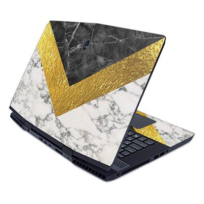 MightySkins Skin for Alienware M17 (2019) - Modern Marble | Protective, Durable, and Unique Vinyl Decal wrap Cover | Easy to Apply, Remove, and Change Styles | Made in The USA