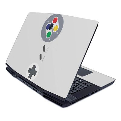 MightySkins Skin for Alienware M17 (2019) - Retro Gamer 1 | Protective, Durable, and Unique Vinyl Decal wrap Cover | Easy to Apply, Remove, and Change Styles | Made in The USA
