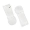 Edenswear Zinc-Infused Newborn Baby and Toddler Gloves No Scratch Mittens for Eczema - Wet Wrap Therapy (24 Months, White) view 1