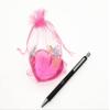 100PCS 4x6inches(10x15cm) Sheer Drawstring Organza Candy Jewelry Pouches Wedding Party Christmas Favor Gift Present Bags (Mixed Color) view 4